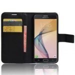 Microsonic CS150-WLT-GLX-J7-PRM2-SYH Cüzdanlı Deri Samsung Galaxy J7 Prime 2 Siyah Kılıf